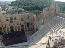 Palco dos grandes espetáculos junto a Acrópole
