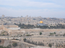 Vista de Jerusalém, tirada no cume do Monte das Oliveiras.