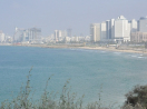 Tel Aviv – cidade moderna, uma das poucas em Israel.